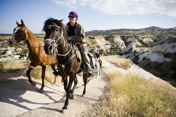 Cappadocia Adventure Ride This is the most demanding of the itineraries offered, requiring a good level of physical fitness and intermediate or above riding ability.