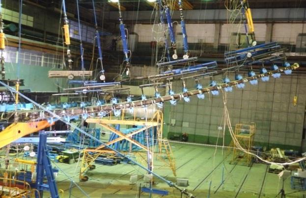 STRENGTH TESTS OF THE COMPOSITE UNITS In TsAGI the necessary strength reserve of the composite wing box structure