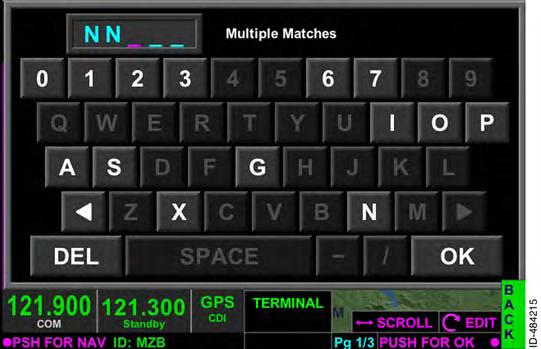 Keypads The KSN 765/770 contains a QWERTY keypad and a numeric keypad, as shown in Figure 2--6. ata is entered into the QWERTY keypad by toggling the joystick knob or using the touchscreen display.