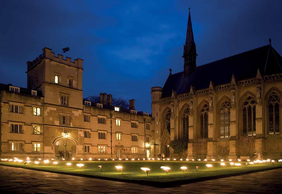 Founded in 1314 by the Bishop of Exeter, Walter de Stapeldon, Exeter College is the fourth oldest College in the University of Oxford and boasts many celebrated former students. J.R.