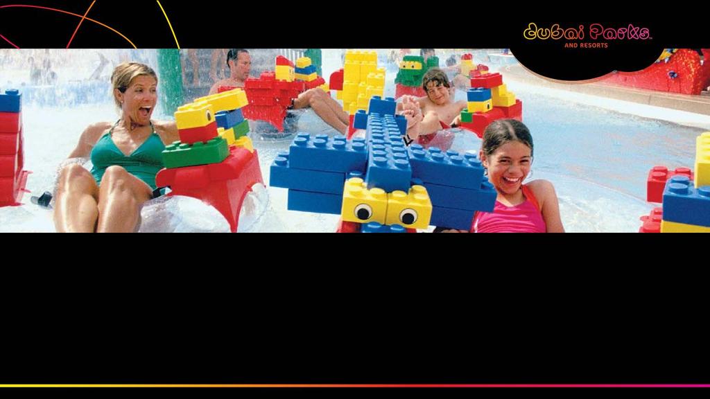 LEGOLAND Water Park First dedicated water park in the region aimed at families with children 2-12 Will be opened alongside the wider LEGOLAND Dubai in October 2016 The water park will offer