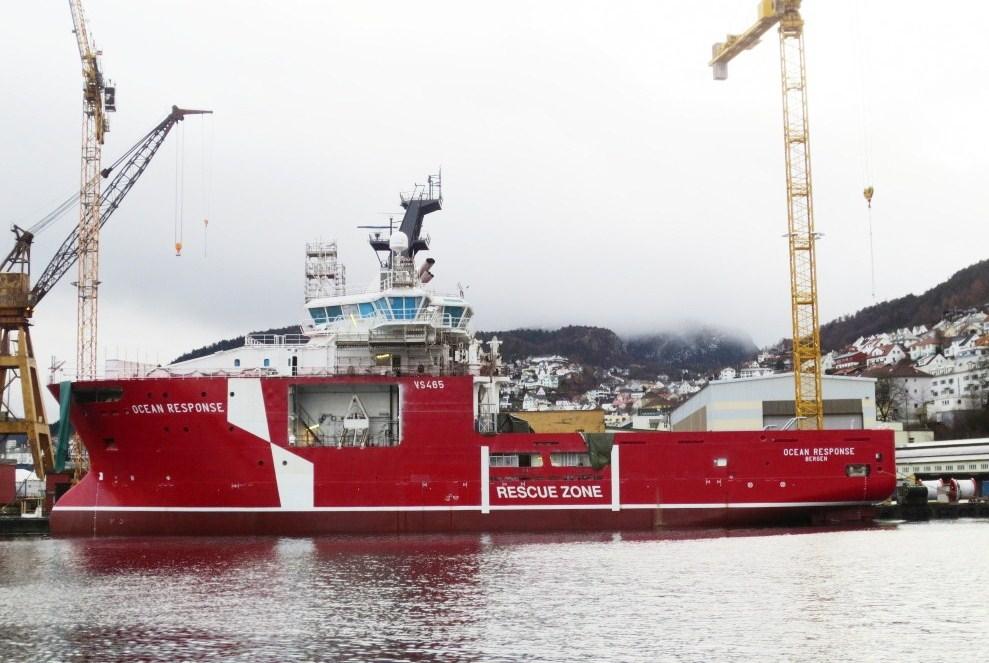 Ocean Response has now entered into a tenyear plus five one-year options contract with Statoil offshore Norway.