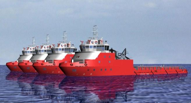 NEWBUILDINGS, CONVERSIONS, SALE & PURCHASE Femco orders anchor handlers in China Raft of construction vessels ordered Femco Group has ordered four AHTS vessels from Sinopacific, all of which are to