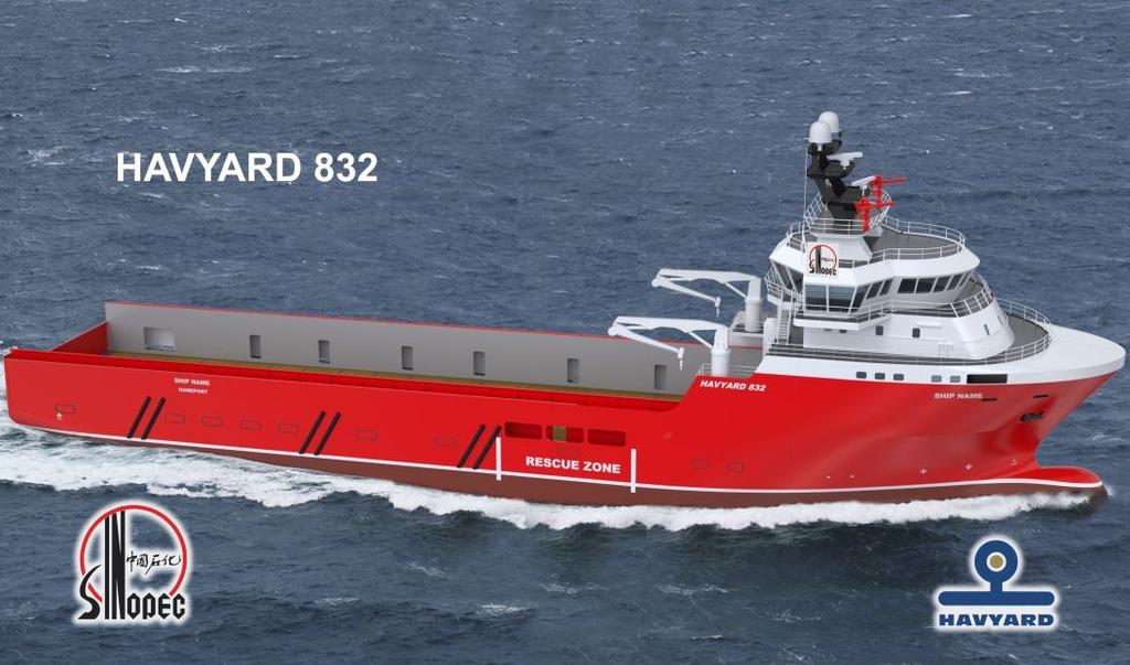 The vessels will have DP2 dynamic positioning, and they will come equipped with FI-FI 1.