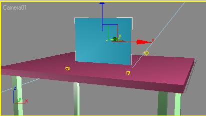 10. Skalirajmo box na zadovoljavajuću dimenziju u odnosu na sto i prilagodimo njegovu poziciju pomoću Move alatke. 11.