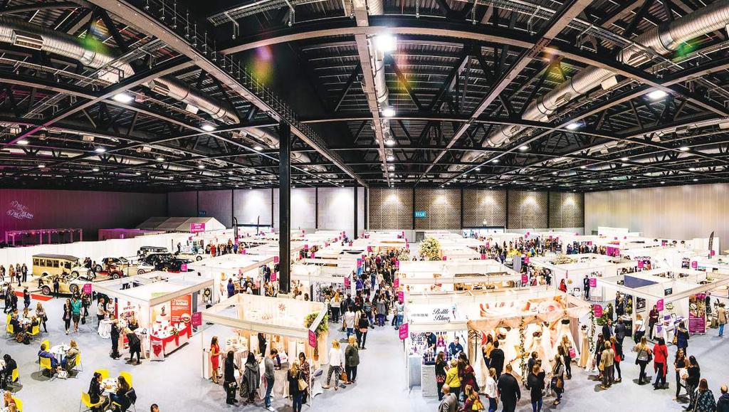 MADE FOR EXHIBITIONS 8,100m 2 of flexible and accessible event space Sub-divisible into three 2,700m 2 halls that can be used separately or in combination Increased height of Hall C - 18m In-house