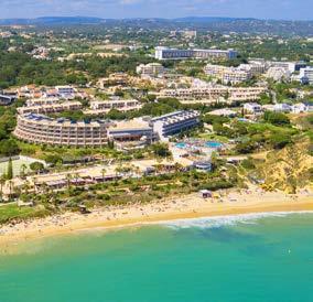 The Grande Real Santa Eulália Resort & Hotel Spa has 344 rooms distributed over various types, 15 multipurpose meeting rooms and 2 foyers bathed in natural light with capacity for 700 people, 4