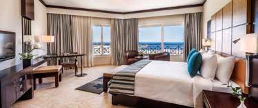 A CCOMMODATION Cleopatra Luxury Resort offers 324 rooms and suites, all designed to enhance the fantastic