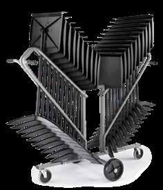 MUSIC STAND ACCESSORIES MOVE & STORE CARTS Wenger Move & Store Carts make it easy for you to transport stands from the rehearsal space to the auditorium and back again with ease and efficiency.