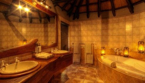 ACCOMMODATION A private and secluded safari experience is guaranteed as Chobe