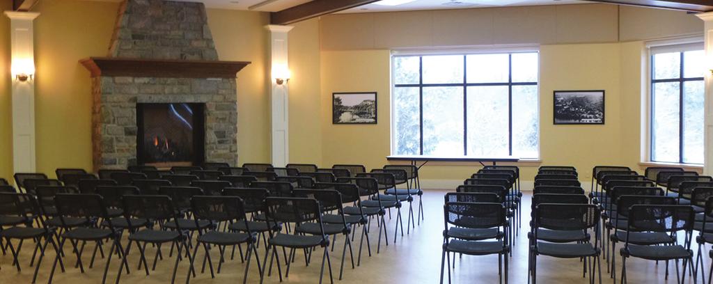 smaller meeting rooms Small meeting rooms Wireless internet access Barrier-free and accessible space including an elevator Variety of available equipment (podium,