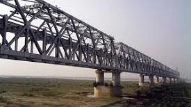 News 14 - Katni will have the longest railway bridge in India. It was announced on February 21, 2016 that Katni in Madhya Pradesh to have India s longest railway bridge of 14 kms in length.
