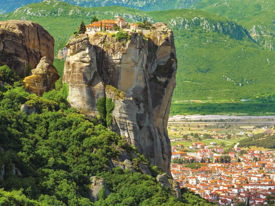 Admire the breathtaking beauty and dramatic height of Meteora s remote monasteries, formerly only accessible by rope ladders.