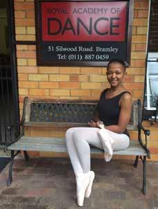 Calvin, Botle and Melissa will be enrolling for their Royal Academy of Dance Teachers Certificate in August through Happy Feet Ballet, with financial assistance from the