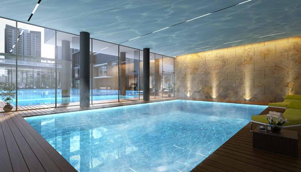 RELAX IN THE INDOOR HEATED POOL WITH