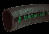 applications. The cover of GrüloTank L is resistant to weather, oil and abrasion. For filling and discharging petrol tank trucks and rail tank wagons.