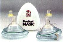 25 Laerdal Pocket Mask Cl e a r mo u t h b a r rie r, dis p os a b le, s in gl e use Not for in fants.