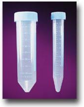 Cen tri fuge Tubes Cen tri fuge Tubes Cryo spin Vials Abgene/Marsh 15ml Made of poly sty rene or poly propy lene. Poly sty rene of fers glass like clar ity and can with stand 1800 RCF.