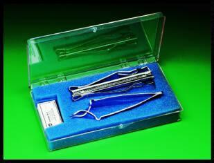 00 Auto Clip Clay Adams cross action applying forceps #A $10.00 Applying & Removing Forceps Double Ended For Removing And Applying wound clips. #C $4.