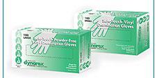 VINYL Exam Gloves Cot ton Gloves Glove Box 100% la tex free vi nyl (PVC), an ex cep tional, synthetic. Low risk glove.