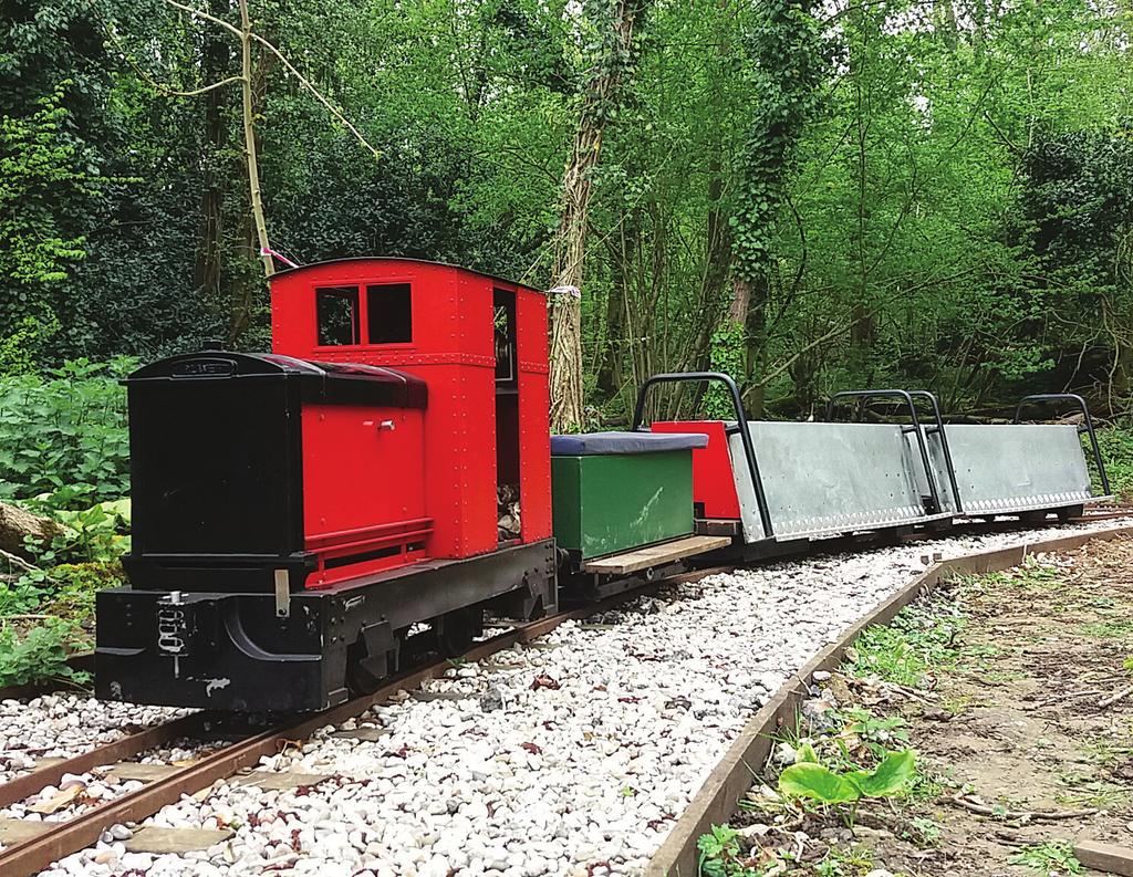 On some special events you can also ride one of our newly restored Brake Vans behind one of our engines.