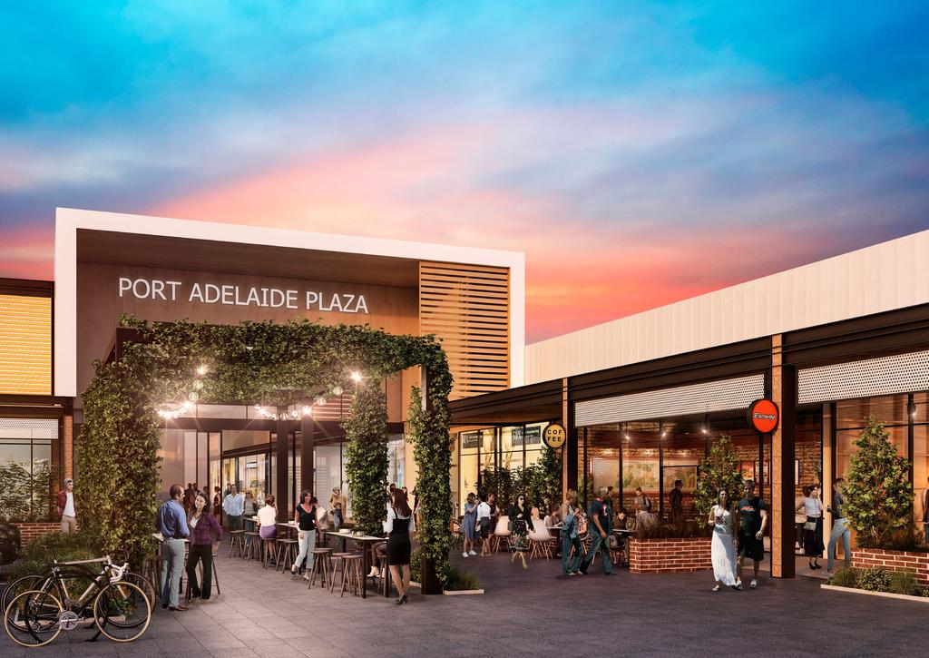 CASUAL DINING AND RESTAURANT OPPORTUNITIES A dining precinct to the east of the plaza creates an offering of food and drink that is both a destination and an extension to the retail experience.