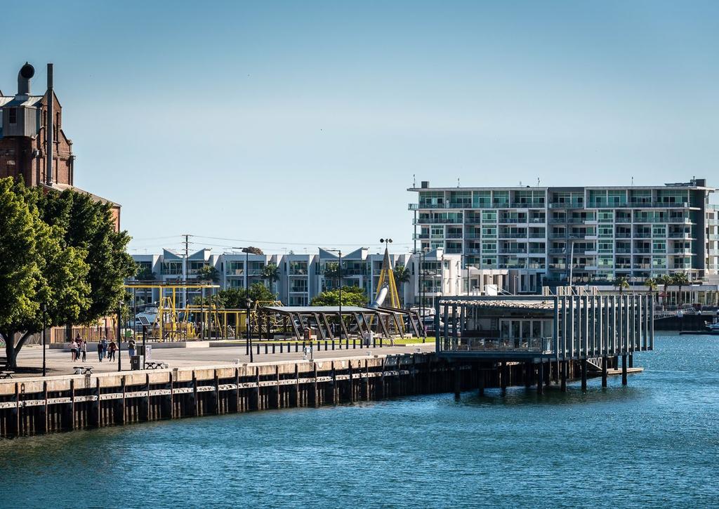 FUTURE DEVELOPMENTS Proposed residential developments in the Port Adelaide area will ensure continued growth and revitalisation over the coming years.