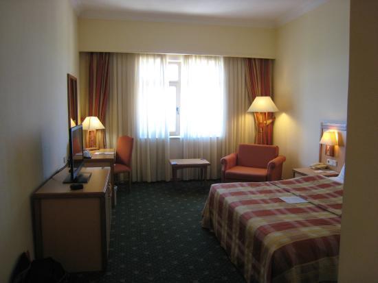 The spacious accommodations includes digital TV, free wireless Standart Room: 32sqm/344sqft,