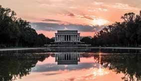 Capitol Building Lincoln Memorial Thomas Jefferson Memorial Photo Credit: Visit Philadelphia 5 Days: Apr 11-15, 2019 4 nights accommodation 4 breakfasts Guided tour of Washington Reserved seat for