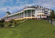 Day Two To Grand Hotel, Mackinac Island: We arrive in Mackinaw City in time for lunch, before we board a short ferry for the trip over to Mackinac Island.