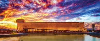 World-class exhibits Full-scale replica of Noah s Ark Creation Museum Photo Credit: discoverlancasterpa.