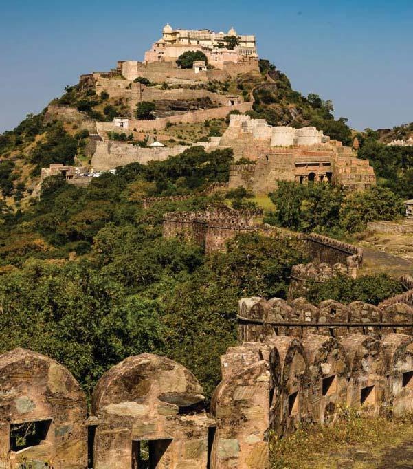 The Journey 4 Days 5 & 6 Delwara Today, we ll drive to Delwara, stopping en route to visit the towering Kumbhalgarh Fort, one of the six hill forts of Northern India s UNESCO-credited, Rajasthan.