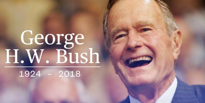 OBITUARY George HW Bush Sr, former US President (94 years) Bush Sr was the 41 st US President (1989-1993) and father of the 43 rd US President, George W Bush Jr A one-term President, Bush Sr was a