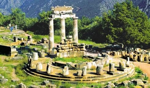 Discover Delphi s beautiful temple ruins at the Sanctuary of Athena Pronaia, dedicated to the goddess of wisdom.