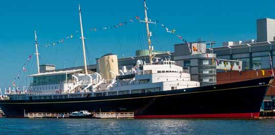 Tour Highlights Courtesy of Titanic Belfast Museum Marc Millar Floating Royal Residence, Rich History & World Heritage Sites The Royal Yacht Britannia Step back into the 1950 s and follow the