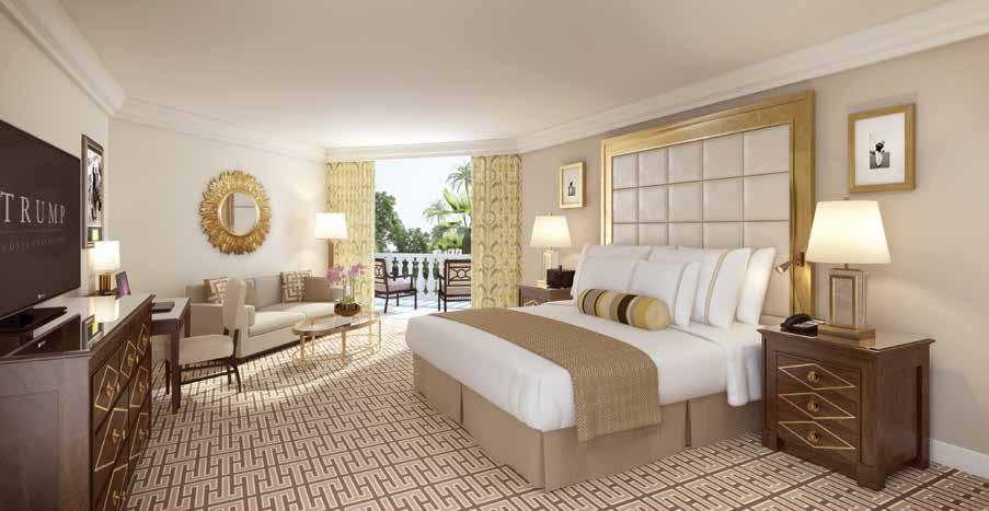 ACCOMMODATIONS Our 641 spacious guest rooms, including 48 luxury spa suites and 49 resort suites, boast a tropical ambience that promises a serene getaway.