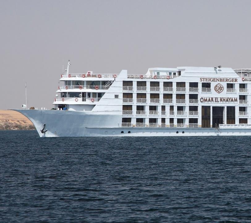 destinations 20 Nile Cruise vessels 20 service offices at proximity to