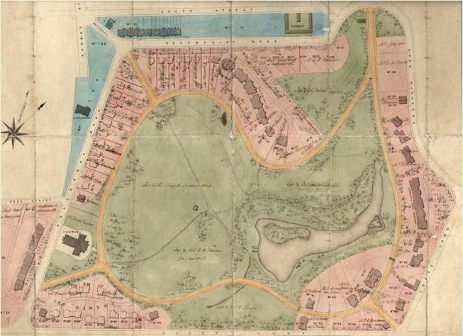 Park, Liverpool, 1857 Plan Ref: