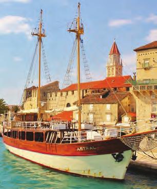 We'll board the majestic Sea Cloud in Dubrovnik and sail up the Dalmatian coast to the island of Hvar.