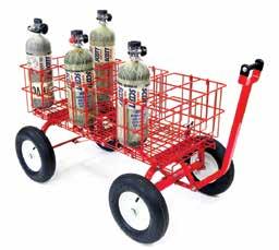 each available upon request Shipping: Ships knocked down for ease of handling and reduced shipping costs Hose Basket Station Wagon with Aluminum Tub Affixes to