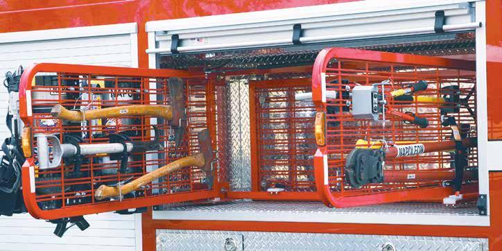 Double SwingOut Tool Grid APPARATUS STORAGE SwingOut & PullOut Tool Grids 22 22 SwingOut Tool Grid When every second counts,