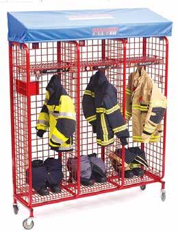 Locker Shields GearGrid s Locker Shields are ideal for protecting gear from dust and debris between uses, or to deter removal of gear in shared-use