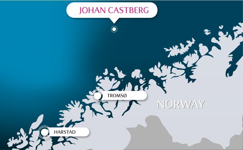 The Johan Castberg field Location: 240 km north of the Snøhvit-field in the Barents Sea Partners: