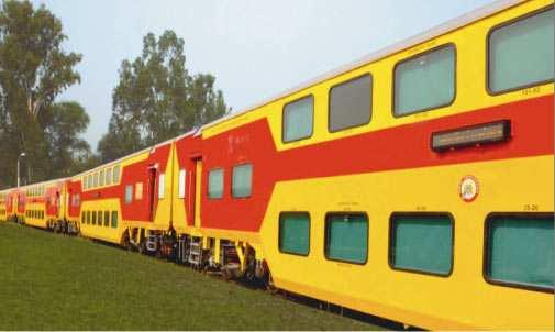 Page 9 Mumbai Goa Double Decker Train ready for trials 1st Fortnight Railway passengers can look forward to an easier experience getting tickets on the Mumbai-Goa route if trials