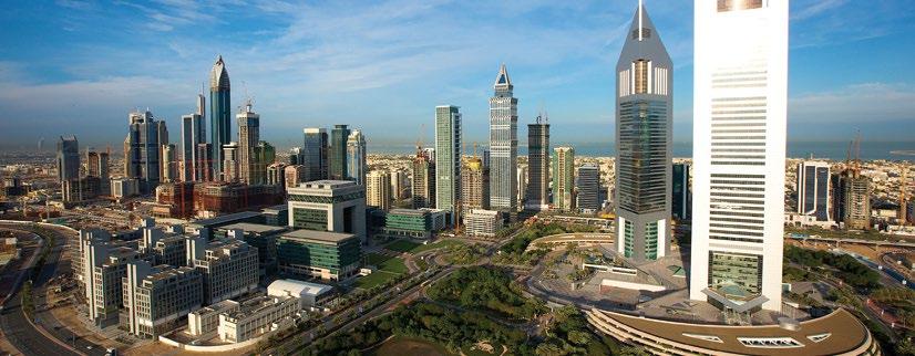 DUBAI: A GLOBAL TRADE HUB Dubai has earned a formidable reputation as the top regional hub for many of the world s biggest companies.