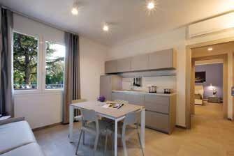 TOSCA Apartment 3 28,40 mq 2-4 Persons Wi-Fi A quiet studio apartment on the ground floor, with a private garden, outdoor furniture and two sun loungers.