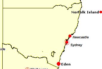 New South Wales 2011-12 3 ports 211visits 158 base Sydney 6 base -