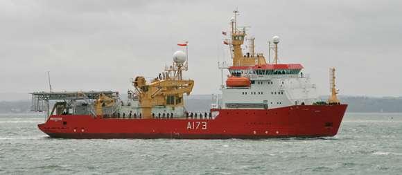 HMS Protector Costs HMS Protector (2001 Polarbjørn) 4985 GT BAS Statement: DNV Icebreaker ICE-05 2011-25m three year lease HMS Endurance is the Royal Navy s ice patrol ship.