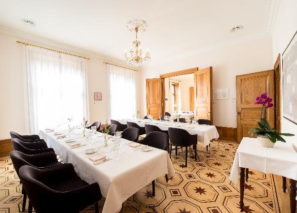 Gourmet restaurant Bel Etage The gourmet restaurant Bel Etage with the intimate character of a salon, in historic premises, offers seasonal, product-oriented and unpretentious gourmet cuisine to the