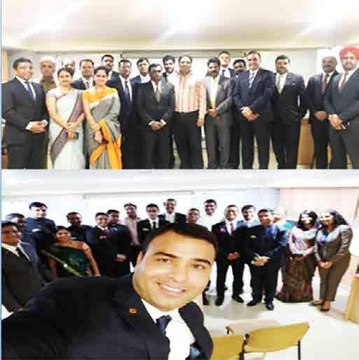 Amit Kumar (Banquet Managers) attended the Graduation Ceremony of Tata Strive Hospitality F&B Steward Course at Taj Krishna on December 4, 2018.